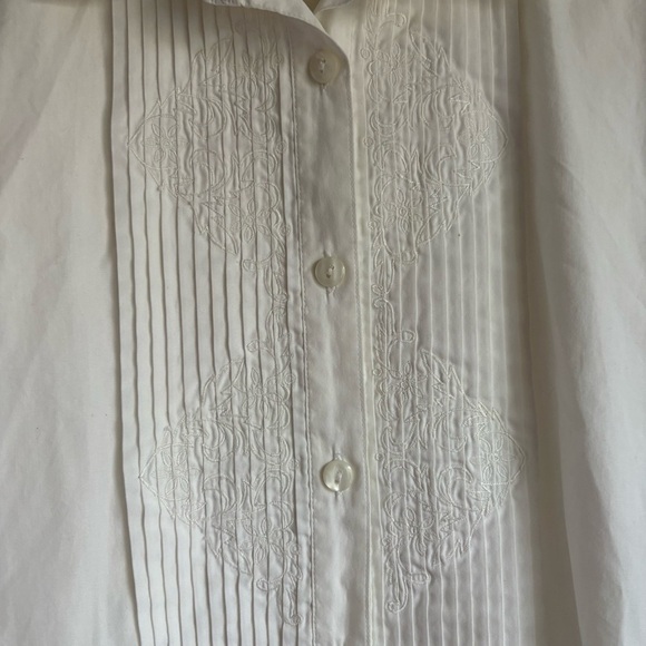 Vintage Portraits by Northern Isles Long Sleeve Button Up Blouse - Size 8 - Picture 3 of 9